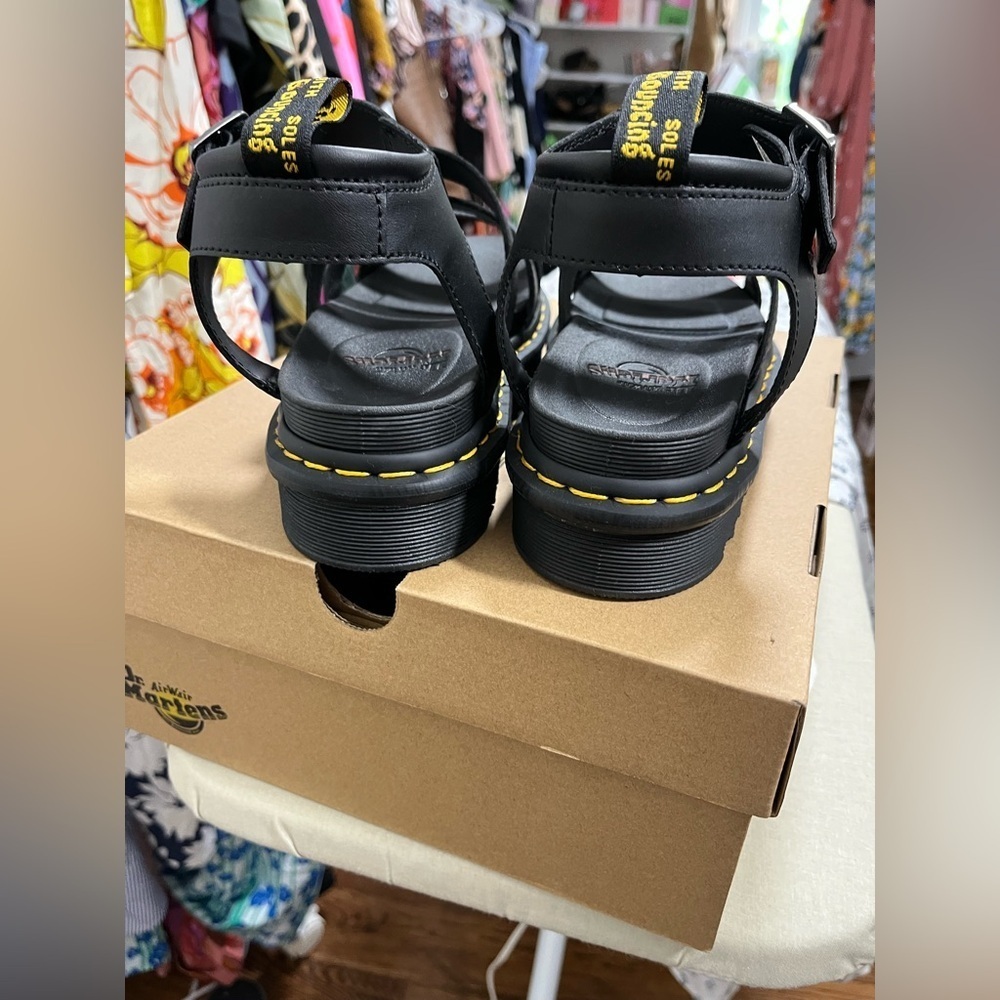 Dr Martens Blaire 3 Strap Sandals - Picture 6 of 9